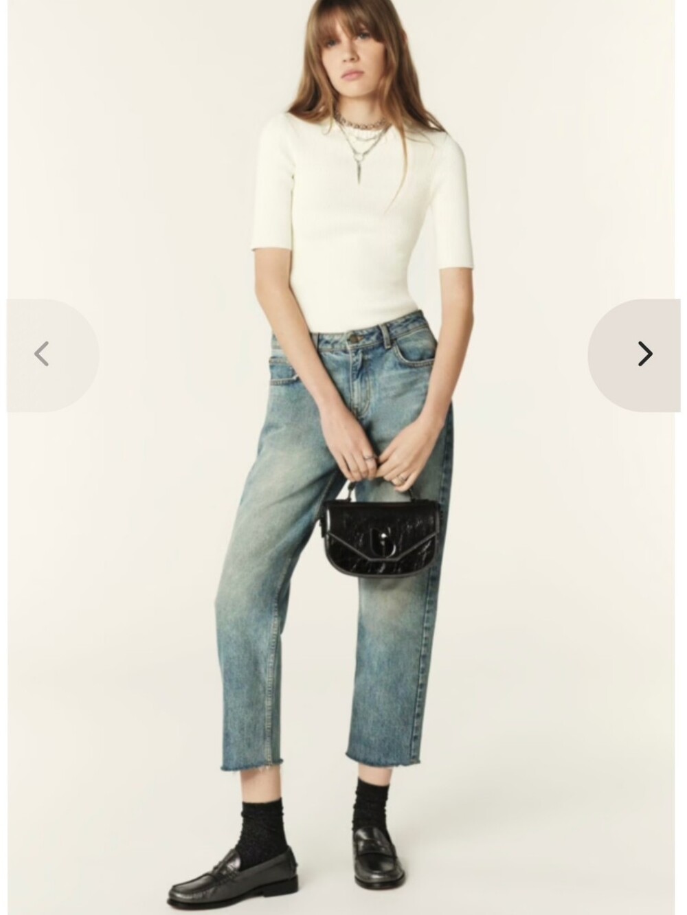 ba&sh Tami Jumper-Ecru